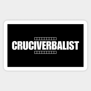 Cruciverbalist Magnet